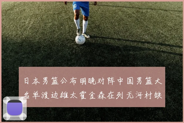 日本男篮公布明晚对阵中国男篮大名单渡边雄太霍金森在列无河村缺席